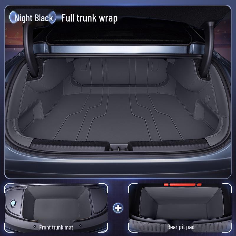 Deep Blue L06 Full Coverage Trunk Mat for 26 New Model Cars - Interior Accessories