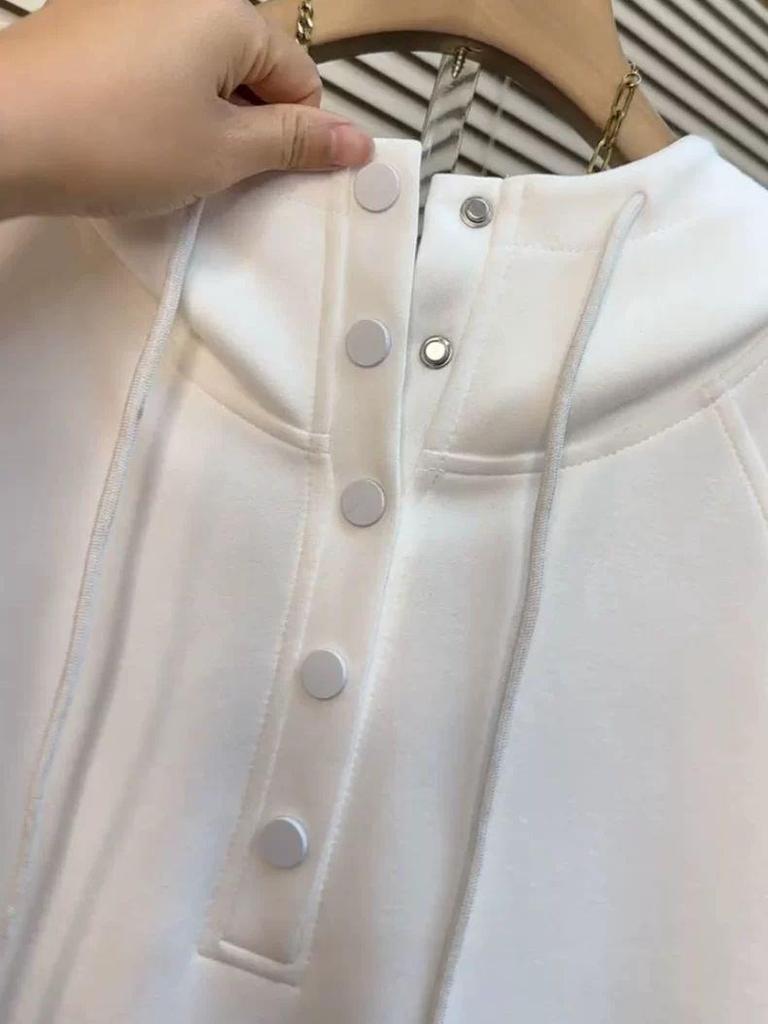 Dopamine Unisex Yellow Hoodie - Spring/Autumn 2025, Plus Size, Slimming, Trendy and Casual