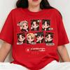 New Summer BTS Arirang World Tour Graphic Unisex Shirt Children Size Hot Kpop Men's Women's Fashion Tshirt Family Matching