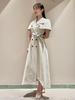 Trench Cape Dress SWFO251145LGRY0 2-way