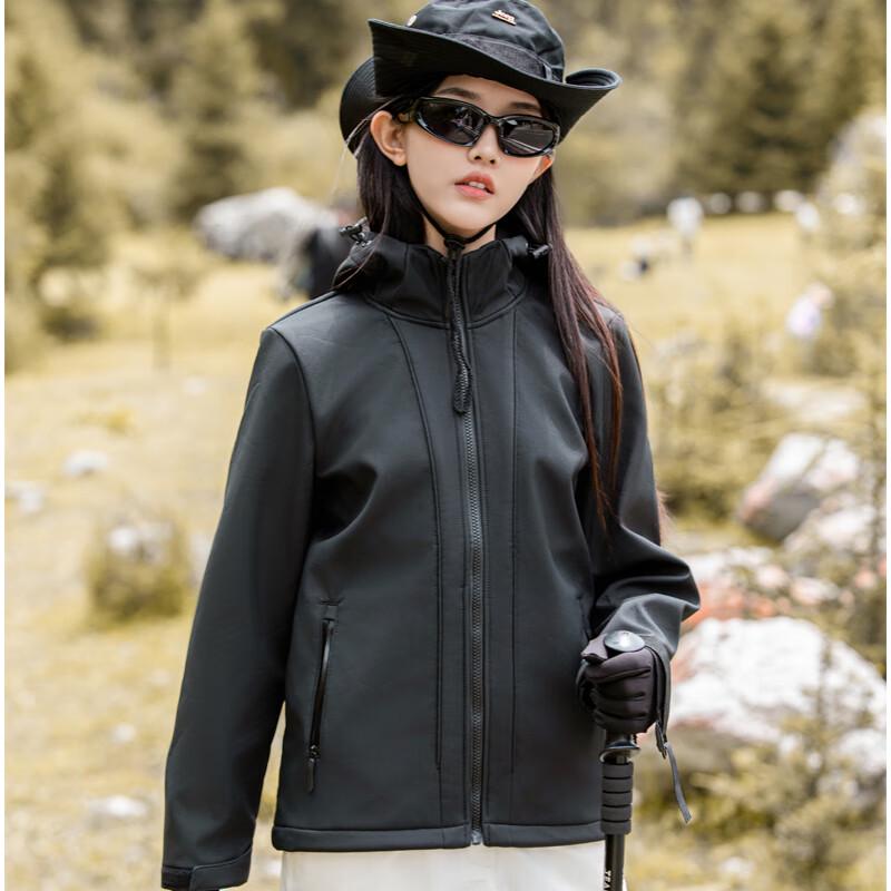 Qiaogerei Unisex Waterproof Softshell Jacket 8809
