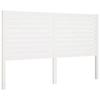 VidaXL Headboard White 166x4x100 Cm Solid Pine Wood 819031