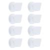 8pcs Duckbill Valves Compatible for V2 V1 Breastfeeding Pump Replacement Pump Parts Duckbill Valve