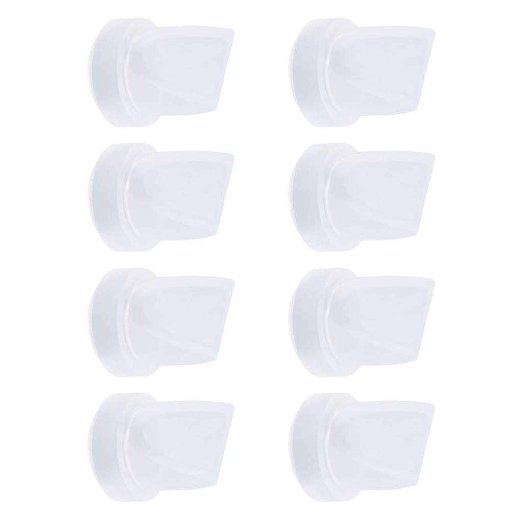 8pcs Duckbill Valves Compatible for V2 V1 Breastfeeding Pump Replacement Pump Parts Duckbill Valve
