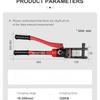 Hydraulic Crimping Tool  Crimping Range 10-300mm² Copper and Aluminum Terminal Compression Tool Wire Rope Crimper