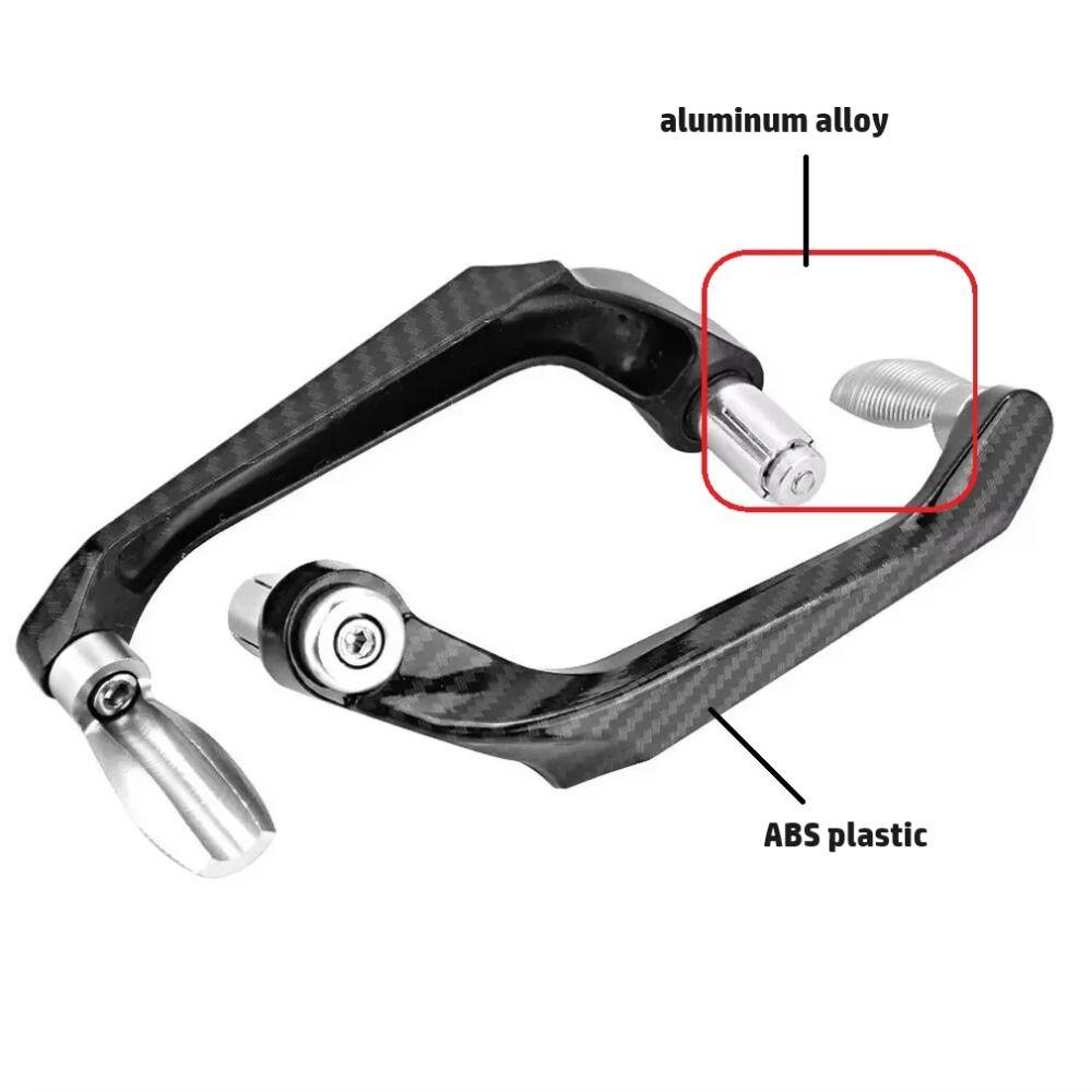 Aluminum Handlebar Brake & Clutch Lever Universal Horn Protector Retrofit Handguard Hand Guard