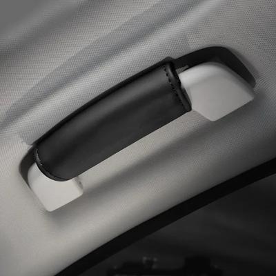 Nuovo 1 pz. Protezione per maniglia interna in pelle PU, effetto pelle, modello universale, accessori per la decorazione degli interni delle auto.