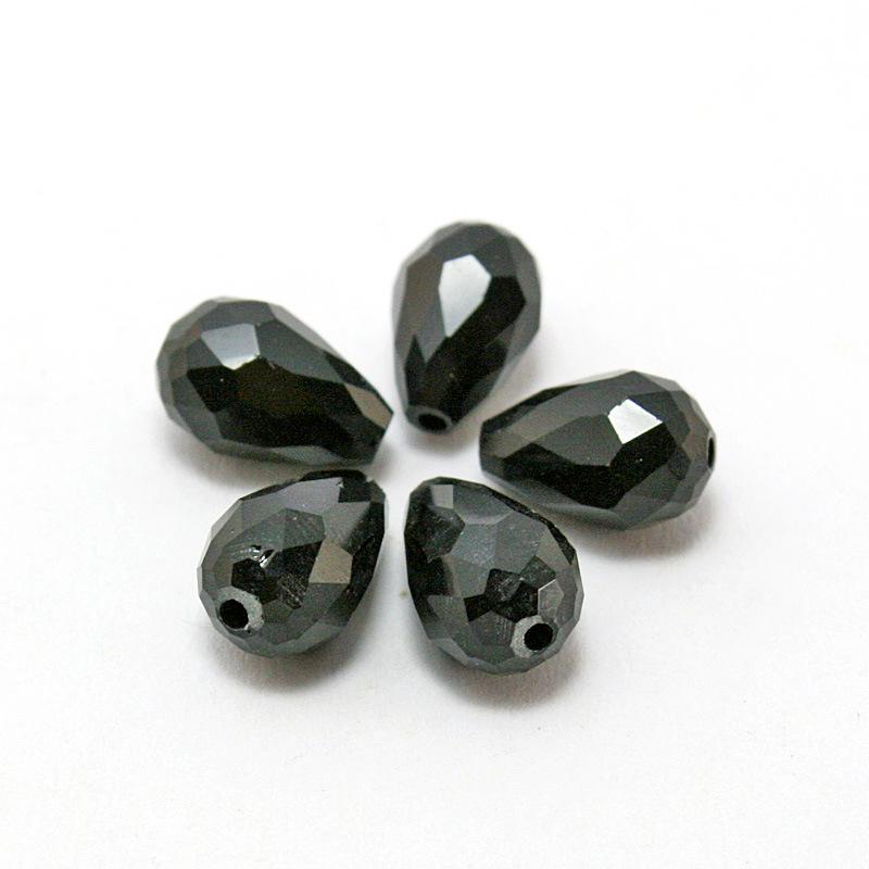 Premium Teardrop Faceted Crystal Beads for DIY Jewelry Making