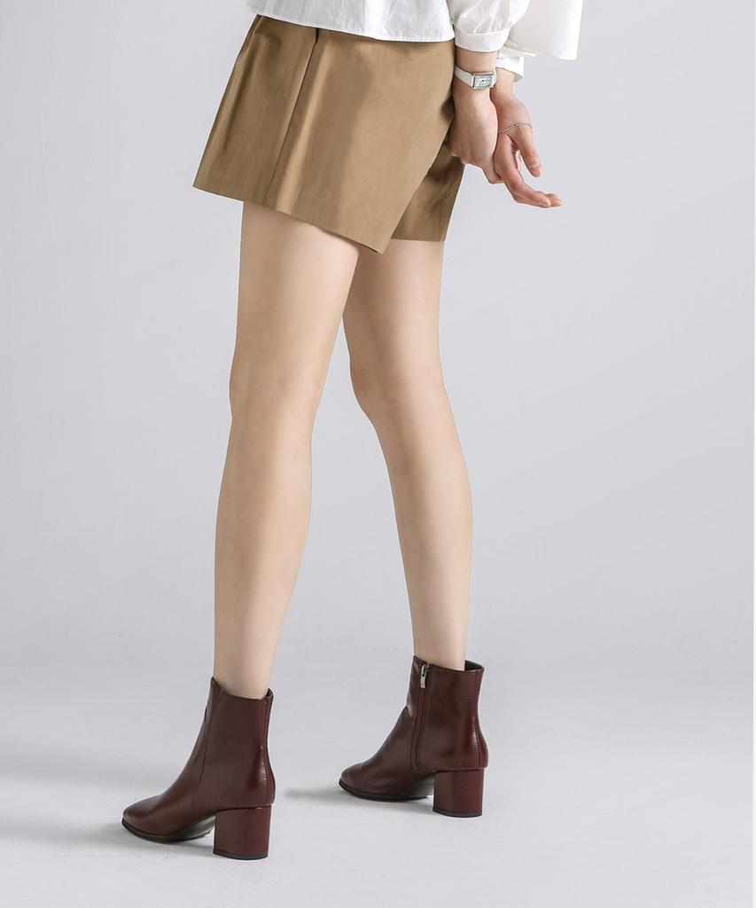 Chaakan Jeff Square Ankle Boots Bslts4B9227 (B Type)