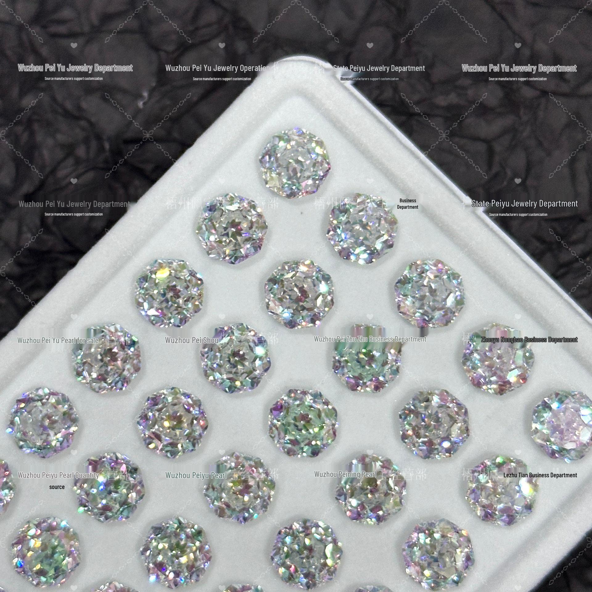 

Восьмиугольный циркон огранки «Принцесса», 6/8 мм, с покрытием Super Sparkle для изготовления украшений своими руками 6mm