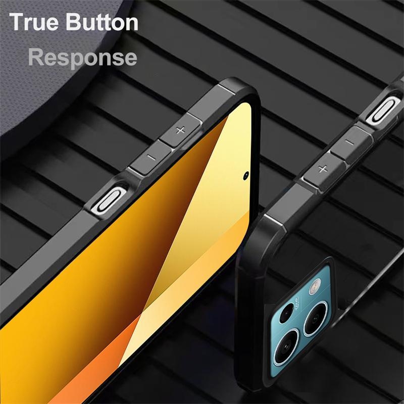 Phone Case For Xiaomi Mi Note 13 5G POCO M6 X6 X5 X3 Case Shockproof Bumper Hard Cover For Redmi Note 13 12 11 10 Pro 13C 12C 9C