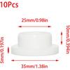 10 PCS Silicone Rubber Plug,Bathtub Jet Covers,Waterproof Plug,Snug Plugs,Flexible Hole Plug Cover Fit for 1"/25mm
