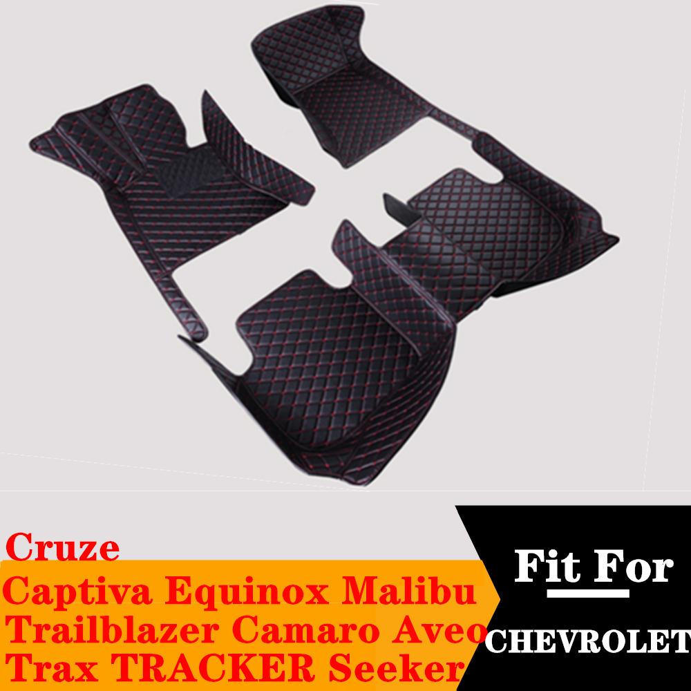 

Sinjayer Водонепроницаемые автомобильные коврики XPE Коврик FloorLiner для Chevrolet Cruze Malibu Trax Tracker Captiva Equinox Camaro Seeker