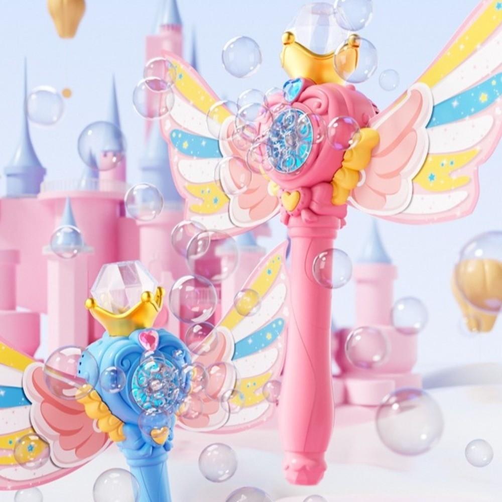 Handheld Bubble Wand Automatic Bubble Blower Toys Portable Electric Bubble Maker  Graduation Party