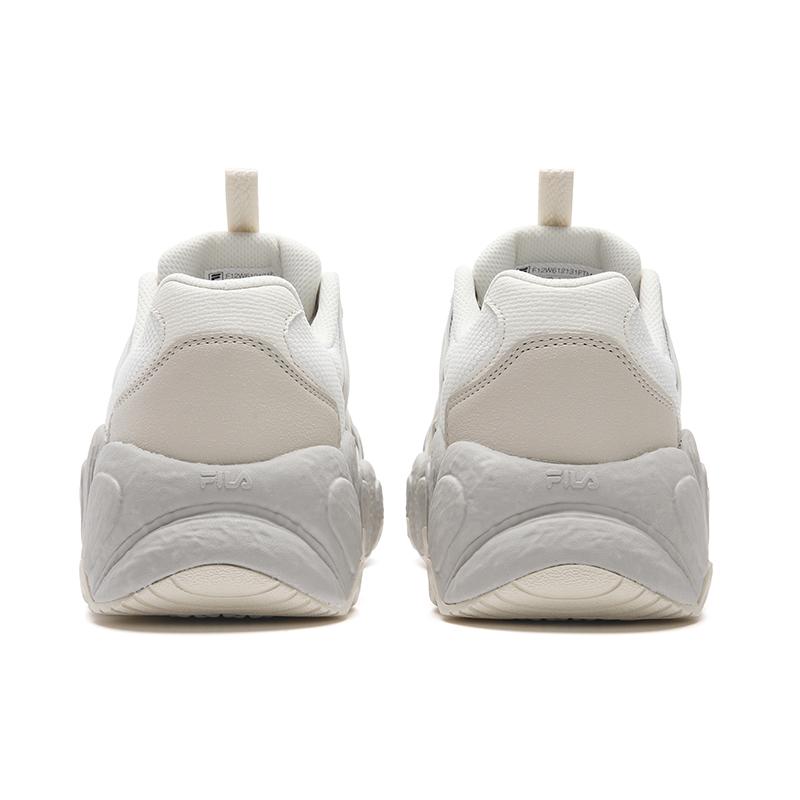 Fila Croissant 1S Fashion Trendy Minimalist Classic Retro Casual Everyday Versatile Comfortable Women Sneakers White Gray F12W612131F-TM