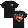 Karol G Tropicoqueta Unisexs TShirt  Summer New  Cotton Unisex Casual Street Classic Loose YK Harajuku Quality Shirt