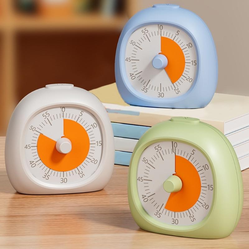 Visual Timer Children Selves-disciplines Tool Countdown 60-Minutes Timer Simple Twist Function For Easy Time Setting