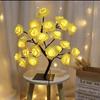 Bedroom Living Room Atmosphere LED Tree Light Home Rose Decoration Light Maple Leaf Light Christmas Decoration Small Night Light