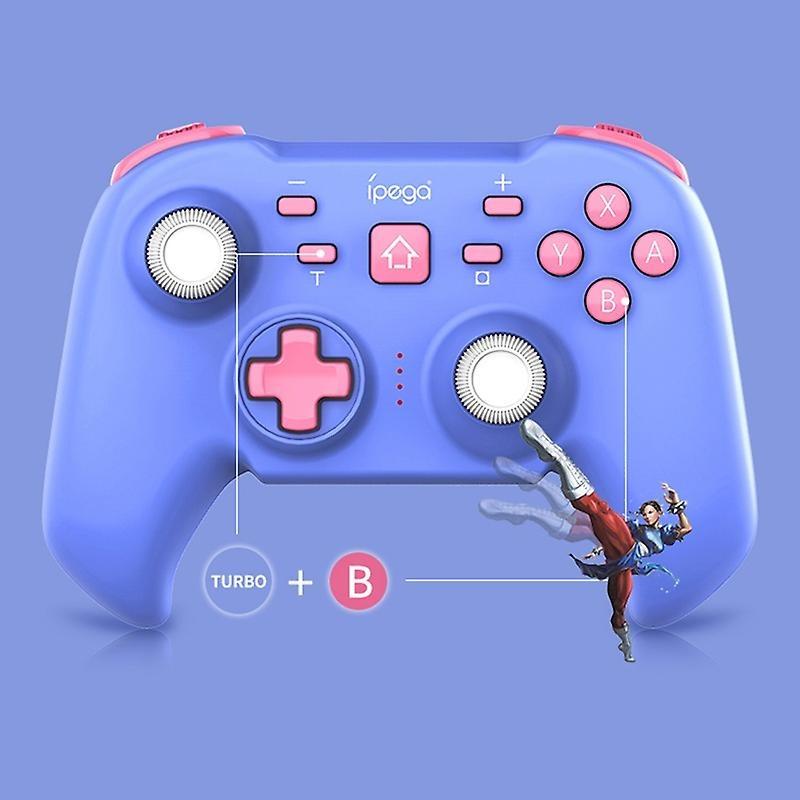 PG-SW062C Wireless Game Controller Bluetooth Gamepad Game Console Cordless Handle for Nintendo Switch, Android, IOS, PC
