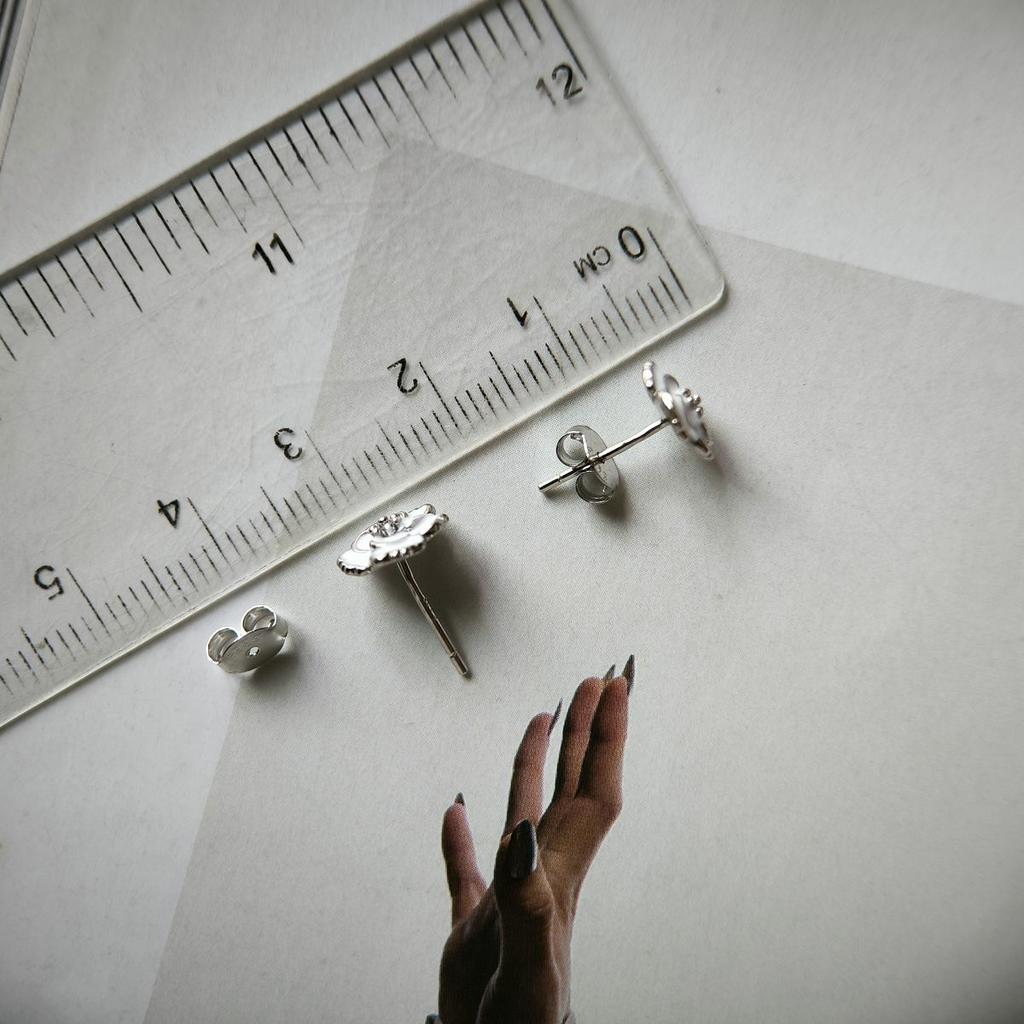 Серебряные серьги с емаллю (60002270)