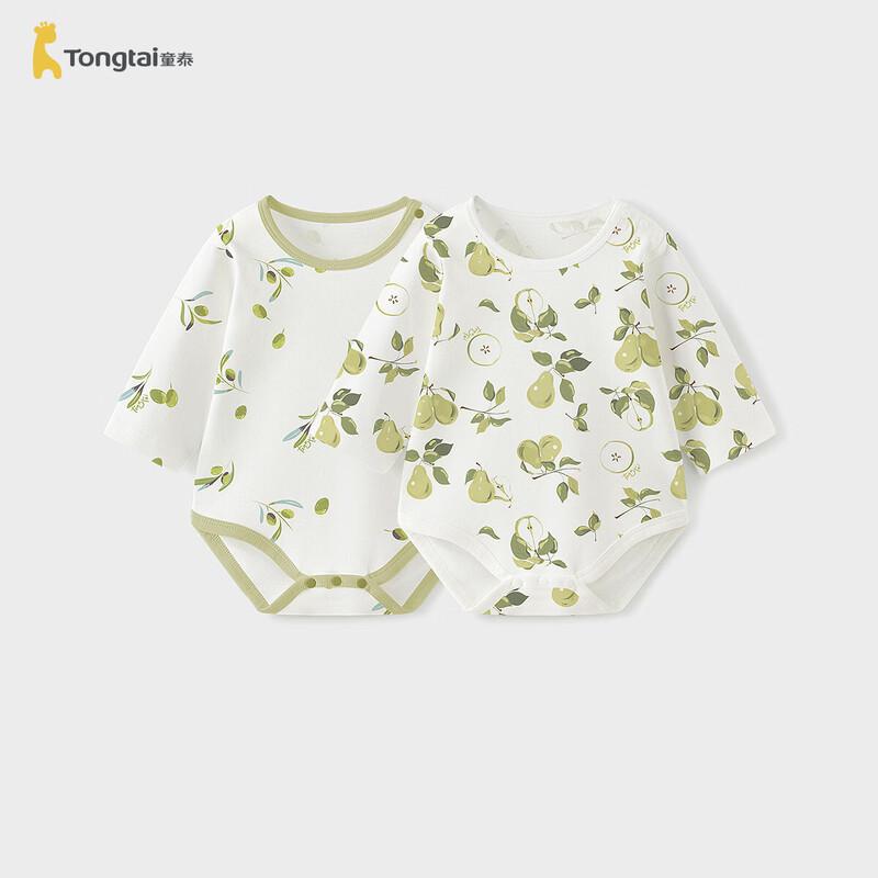 TONGTAI Baby Pure Cotton Long-Sleeve Romper