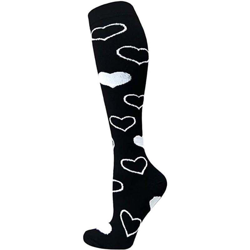 New Arrival Compression Socks Funny Fox Cat Shark Animal Prints Socks Unisex Outdoor Running Cycling Long Pressure Stockings