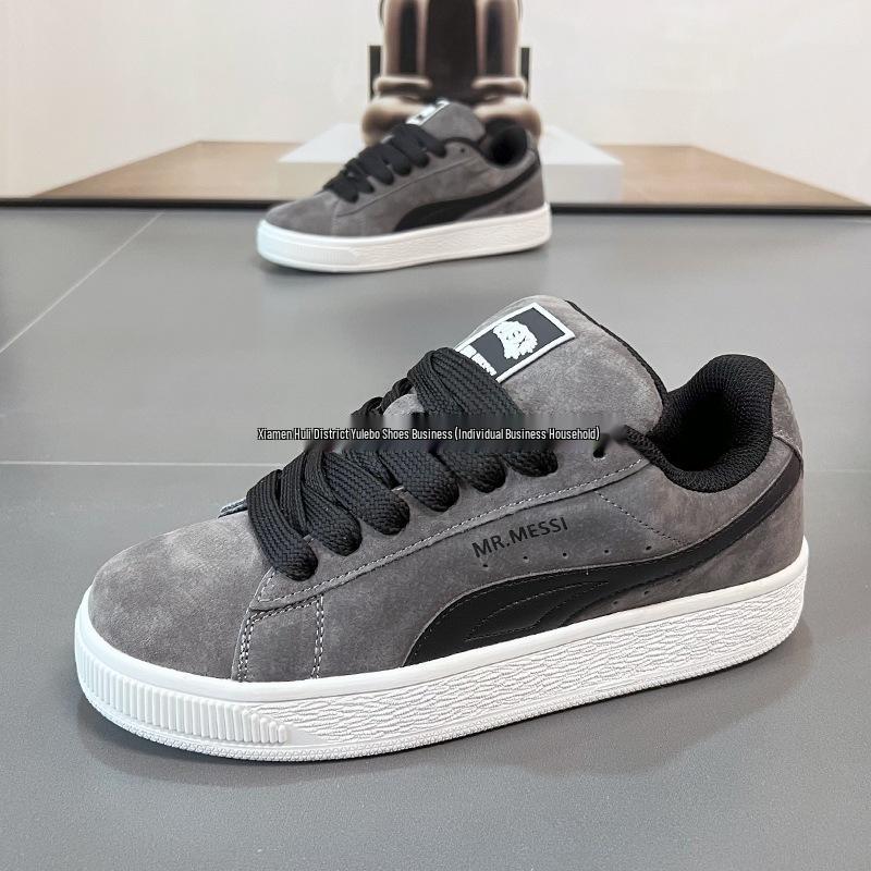 2025 Autumn New Men's Versatile Korean Fashion Sneakers - Trendy Student Sports and Casual Loafers