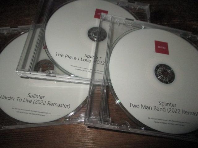 

[USED] splinter (RARE!! 3 titles 2022 sound source shipping included!!)