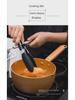 Golden Hammer Pattern Japanese-Style Non-Stick Flat Pot with Steamer, Suitable for Soups, Milk, and Induction Cookers