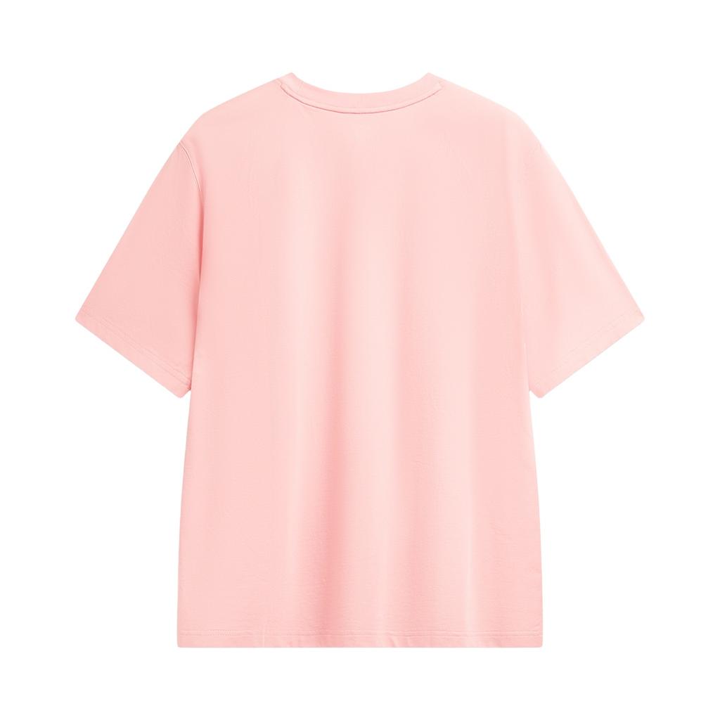 Li-Ning Quick-Dry Cool Round Neck Stitched Logo T-Shirt Men Tops AHSW275-6