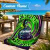 Custom Name Beetlejuice Horror Beach Towel Microfiber Beach Towel, Lightweight and Quick-Dry, for Summer Travel, Swimming Pool Gift