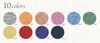 Hamanaka Colorful Mohair Yarn, Medium Weight, Col. 301, Gray, 25g, Approx. 100m, Pack of 10, 0647