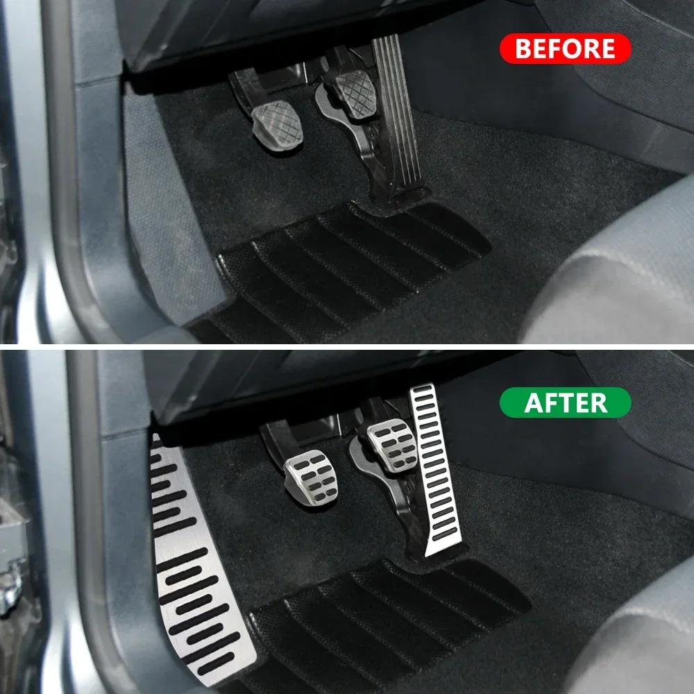 LHD for Volkswagen VW Golf 5 6 MK5 MK6 Pedals Accelerator Gas Brake Clutch Foot Rest Pedal Cover Pad Protector Accessories