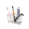 304 Stainless Steel Bathroom Toothbrush Holder Toothpaste Holder, Multi-slot Bathroom Accessory Organizer Storage Box