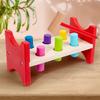 Educational Montessori Hammering Ball Toy Color Sorting Pounding Bench Early Toy for Hand Eye Coordination Kids