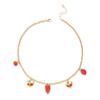 Cherry Strawberry Pendant Clavicle Necklace - High-End Versatile Jewelry