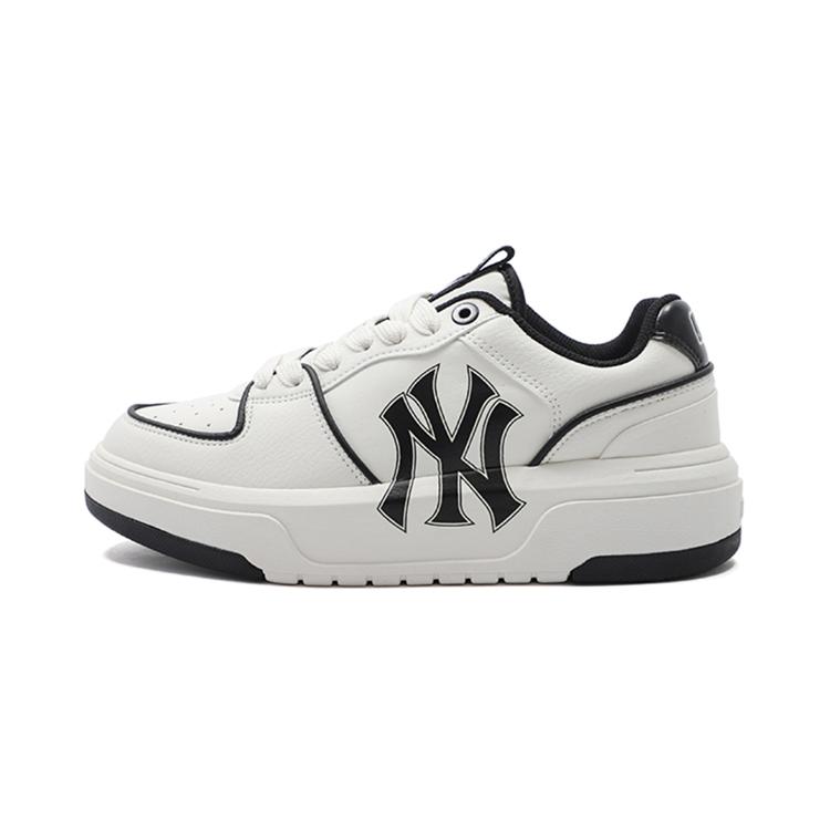 MLB Chunky Liner Romantic, Casual, Mismatched Repainted Low top Skateboard Shoes Unisex Blue Pink 3ASXCA12N-50WHS(TeamS-)