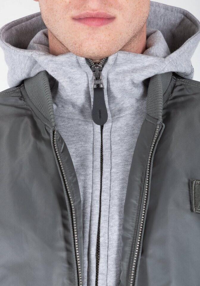 Зимняя куртка Alpha Industries MA-1 D-Tec Hood Bomber Jacket (183110) винтажно-зеленый