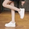 2025 winter new ins Korean version of thick-soled low-top velvet little white shoes women's tide running casual board shoes women's Y8613-2