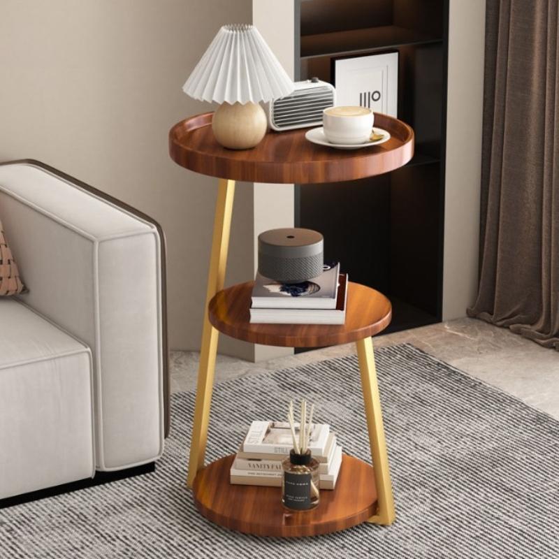 Modern Side Table Storage Standing Coffee Tables Space Saving Coffee Table Design Living Room Auxiliares Balcony Furnlture
