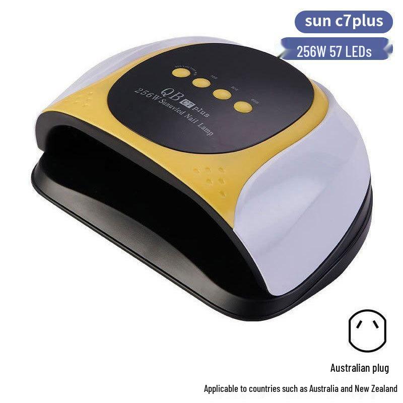 Dazzling 256W LED Nail Curing Lamp, Quick Dry Gel Lamp for Salon Use