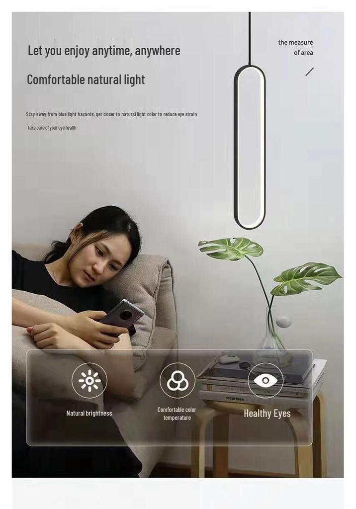 Modern Nordic Minimalist Pendant Light for Living Room, Bedroom & Dining