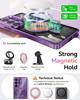 Glitter Plating Lanyard For Magsafe Case For Samsung Galaxy S26 Ultra S25 S24 S23 S22 S21 Plus Note 20 Magnetic Soft TPU Cover