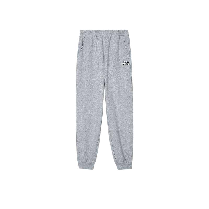 Skechers Sport Lifestyle Series Versatile Comfortable Trendy Mid-Rise Tapered Knit Joggers Women Joggers Gray L424W098-004F S
