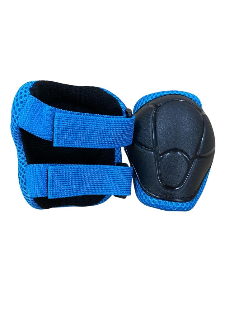 Top Bicycle Unicycle Kids Protector Blue Kids Knee Pads Elbow Pads Palm Pads Ages Adjustable Size 2-6