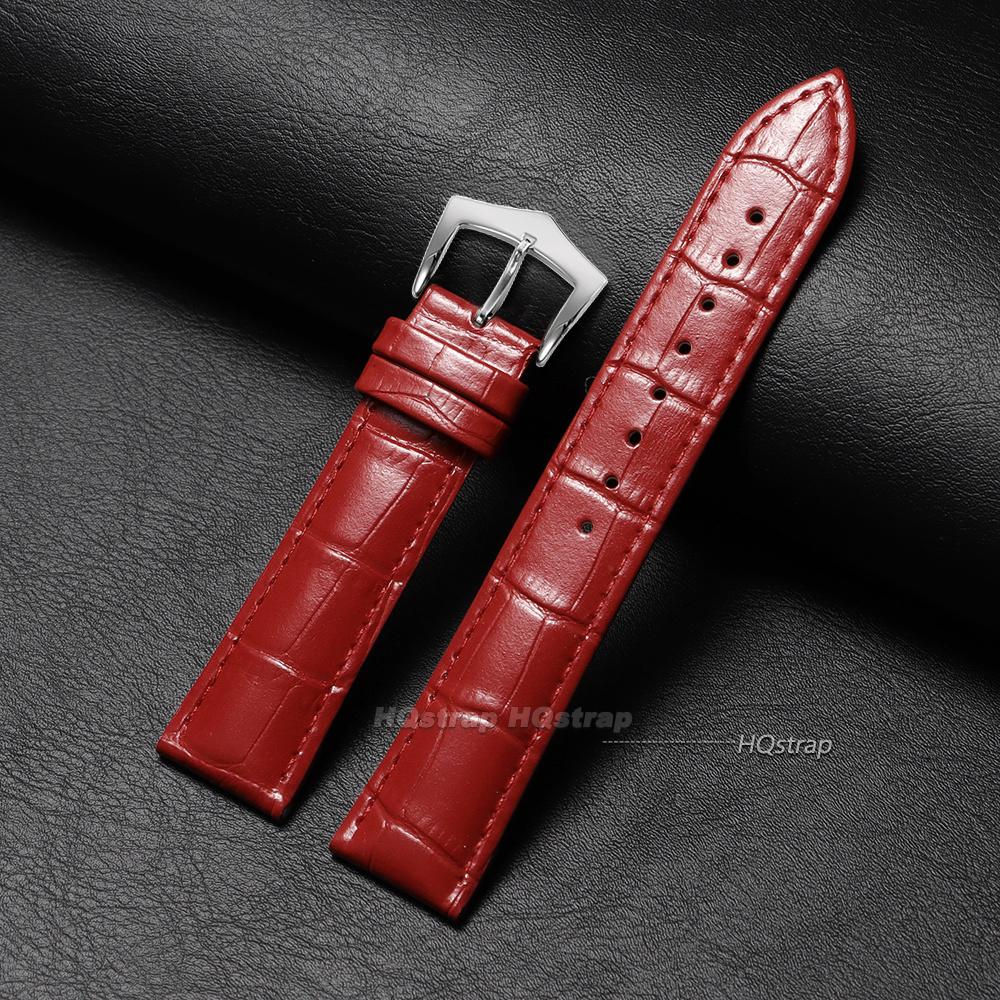 Universal Replacement Leather Watch Strap for Men Women Calfskin Watchband 14mm 16mm 18mm 20mm 22mm Watch Band Soft Bracelets