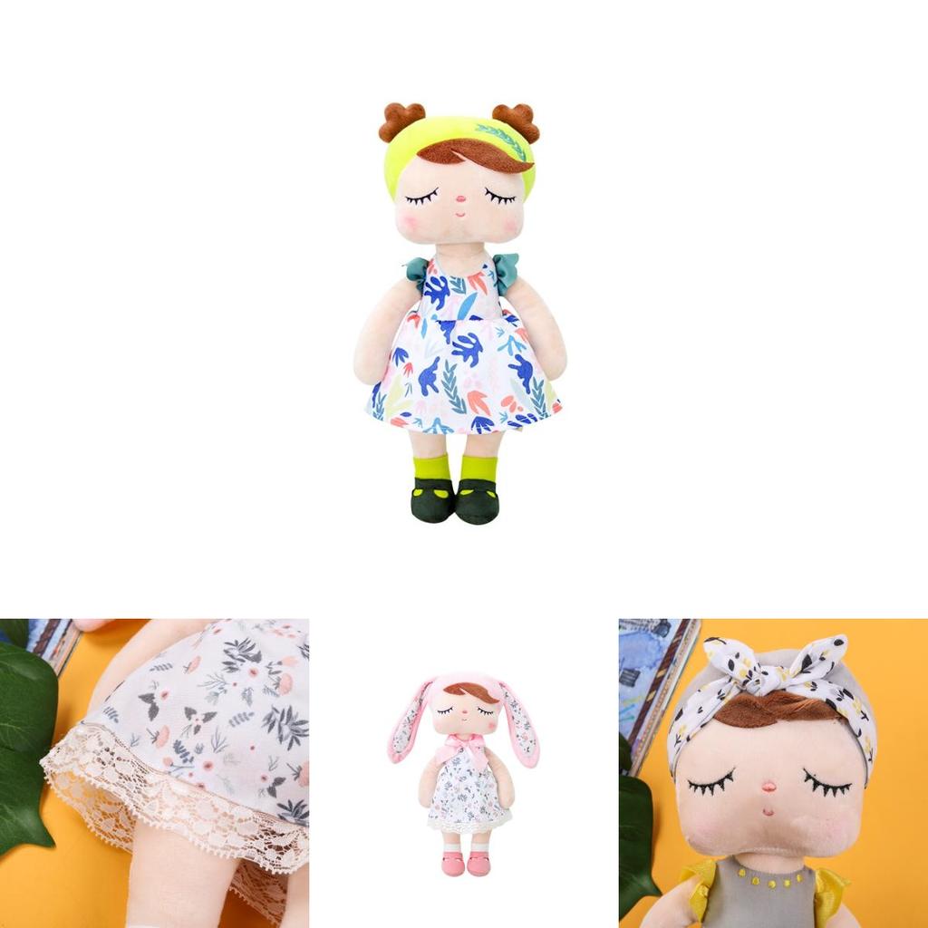 Metoo Stuffed Doll Princess Angela Bunny Plush Soft Rabbit Fashion