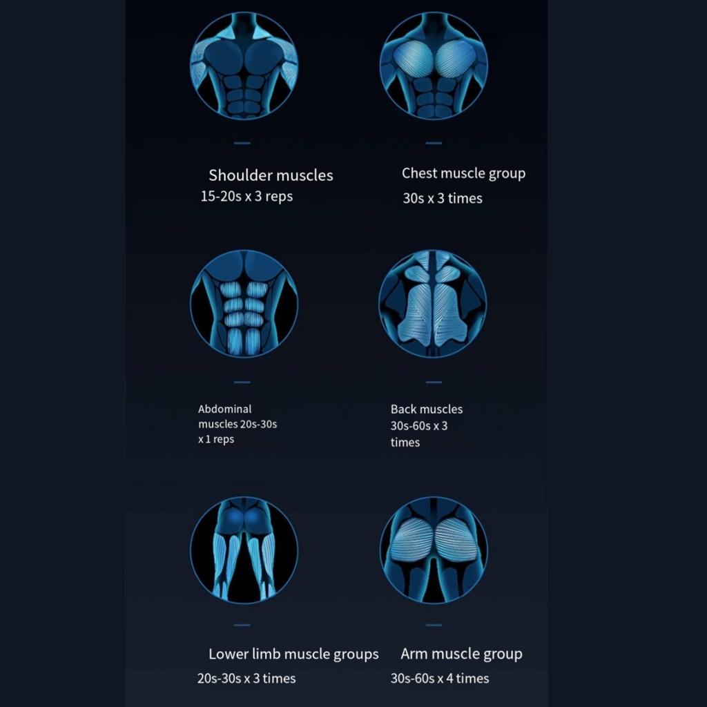 Muscle-Relaxing Tool Impact Body Massager1800mAh8Head Massage16800Turn/Minutes6Gear Adjustment3500Times/Minutes