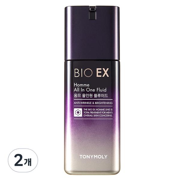 

Tony Moly Bio EX Homme All-in-One Fluid, 130мл, 2 шт, лучшая мужская косметика Кореи
