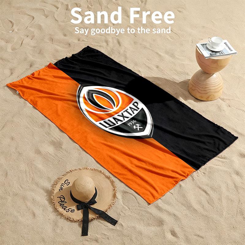 FC Shakhtar Donezk Strandtücher dienen auch als Badetücher Sommer-Essential ein Muss für draußen den Strand und den Pool
